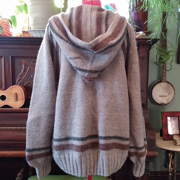 Big Comfy Cozy Zip Up Sweater Hoodie Jacket - Picture 5 of 8